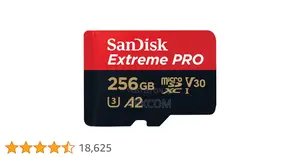 Sandisk 256gb Extreme Pro 200mb/S Memory Card