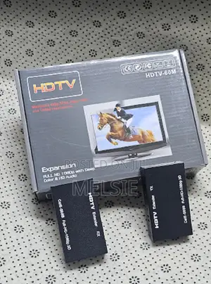 Hdmi to Rj45 Extender Use Single Cat-5e or Cat-6 Cables Up to 60m
