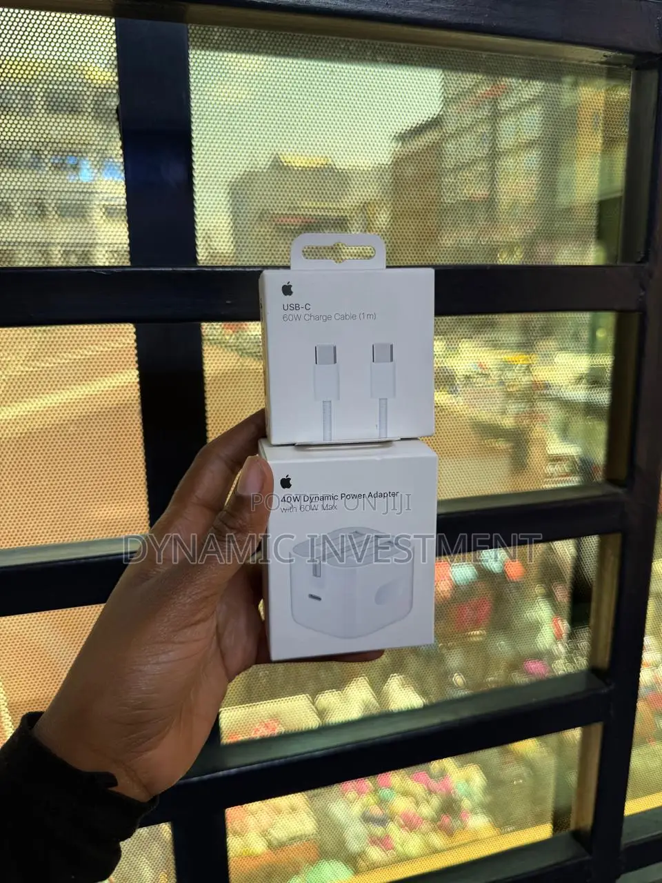 Apple 40w Max 60w Usb C Power Adapter With 60w Braided Usb C-C Cable