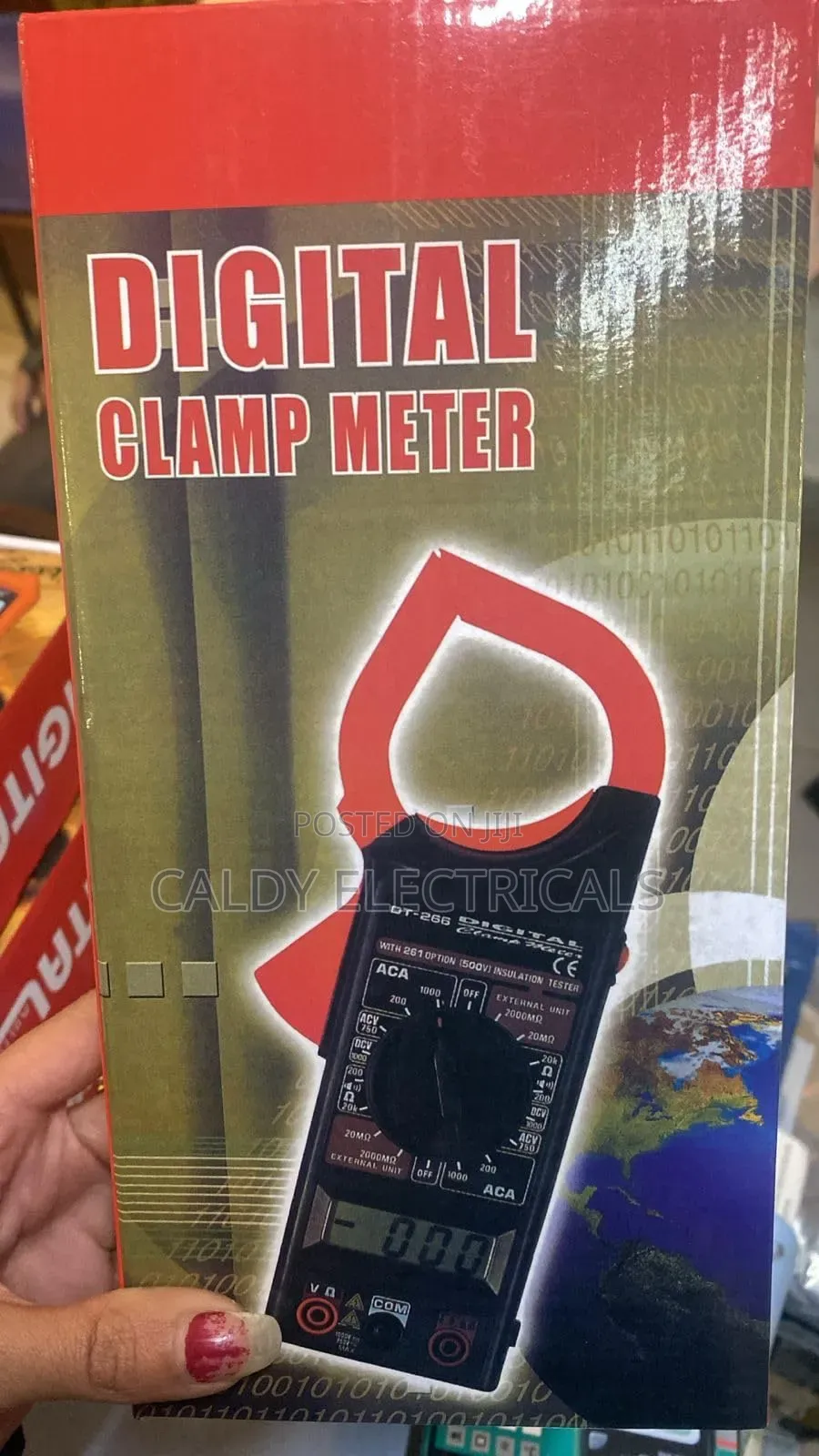 Modern Dt-266 Digital Clamp Meter Gd5