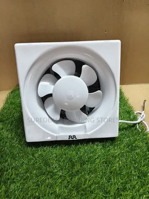 Window-mounted Exhaust Fan. 6 Inches
