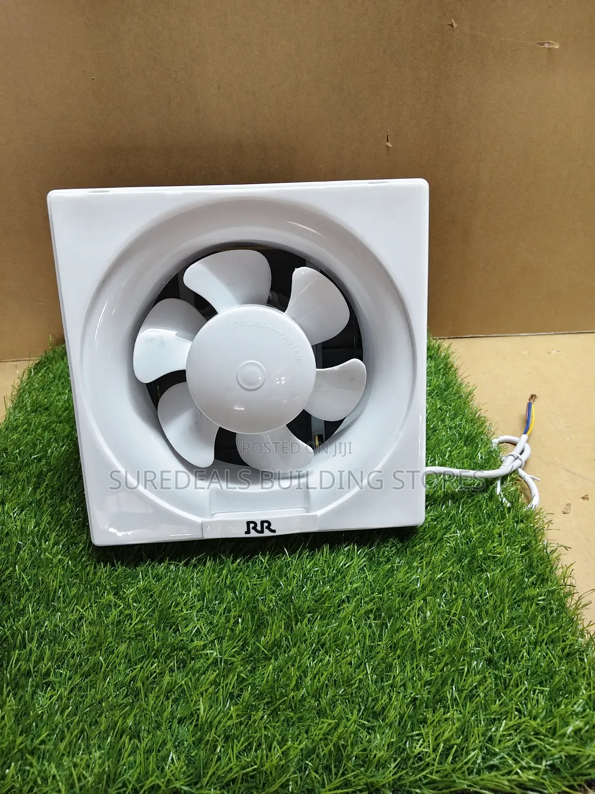 Window-mounted Exhaust Fan. 6 Inches