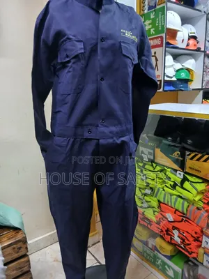 Dark Blue Ordinary  Coverall