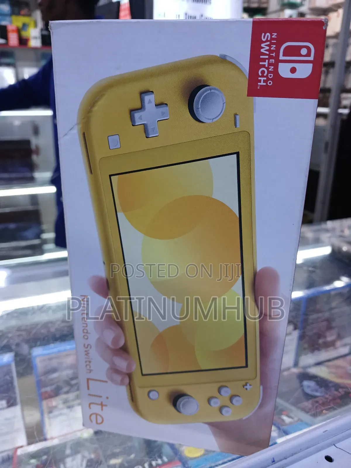 Yellow Console Nintendo Switch Br9