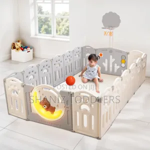 Kids Plastic Playpen Yard