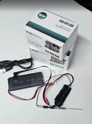 Pin Hole Camera High-Resolution Video Capture With Clear