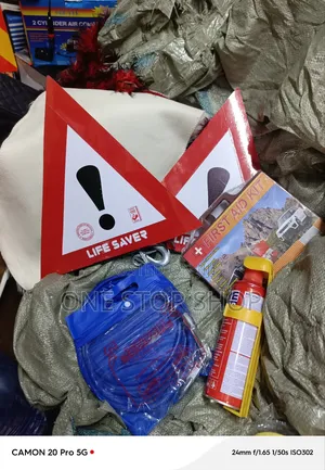 Road Safety 4in1 Kit Combo With Stainless Tow Rope