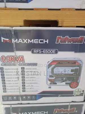 Maxmech Petrol Generator 6.9kva/5.5kw, With Key Start