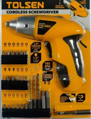 New Tolsen Cordless Screwdriver