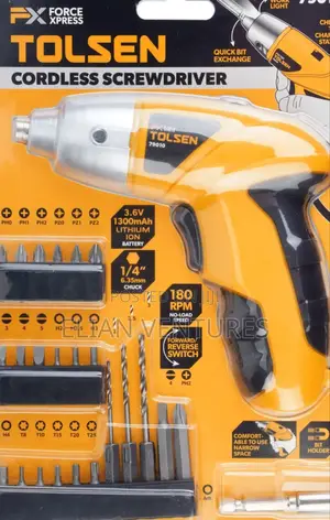 New Arrival Tolsen Cordless Screwdriver