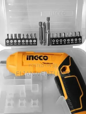 Newly Arrived Ingco Cordless Screwdriver