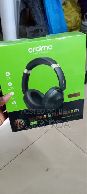 Oraimo Boompop Pro Anc Over-Ear Headphones
 Oraimo Anc Headphones