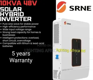 Srne 10kva - 48v High Frequency Hybrid Smart Solar Inverter 450 Voc