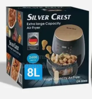 Glass Oven 8ltrs Silver Crest Air Fryer