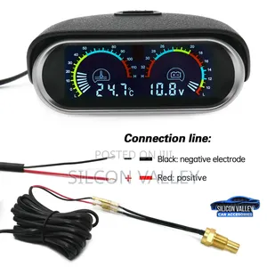 Car Engine Temperature Gauge