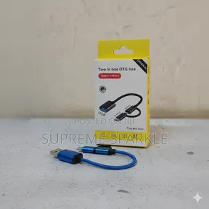 Type C +Micro Usb Adapter, 2-1 Otg Line