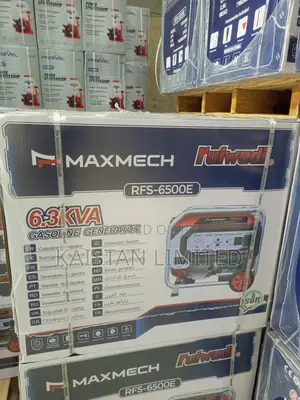 6.5 Kva Petrol Generators 6500e Maxmech