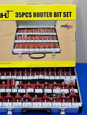 Brand New Wood Router Bits 35 Pieces