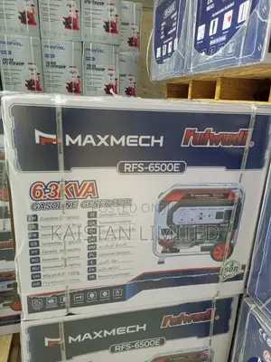 6.5 Kva Key Start Petrol Generator 6500e(Maxmech)