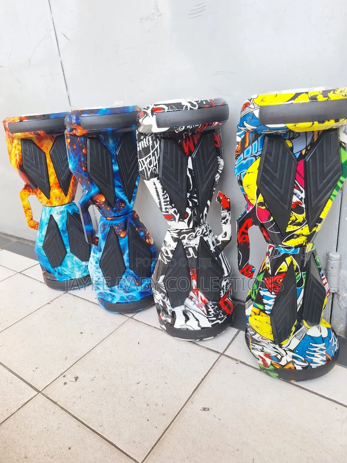 Self-Balancing Electric Hoverboard With Bluetooth Led