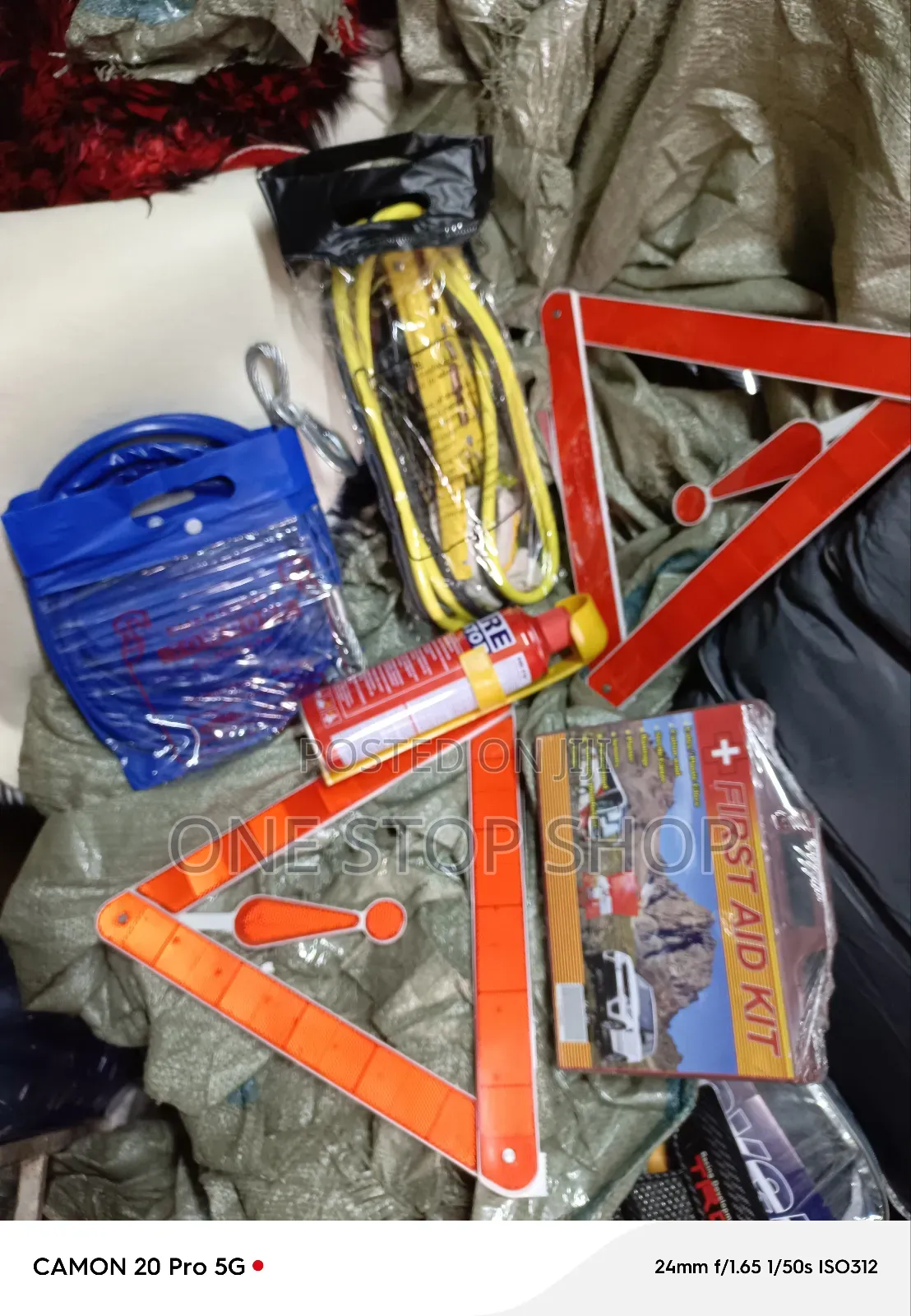 Auto Safety Kit Combo 4in1 Essential