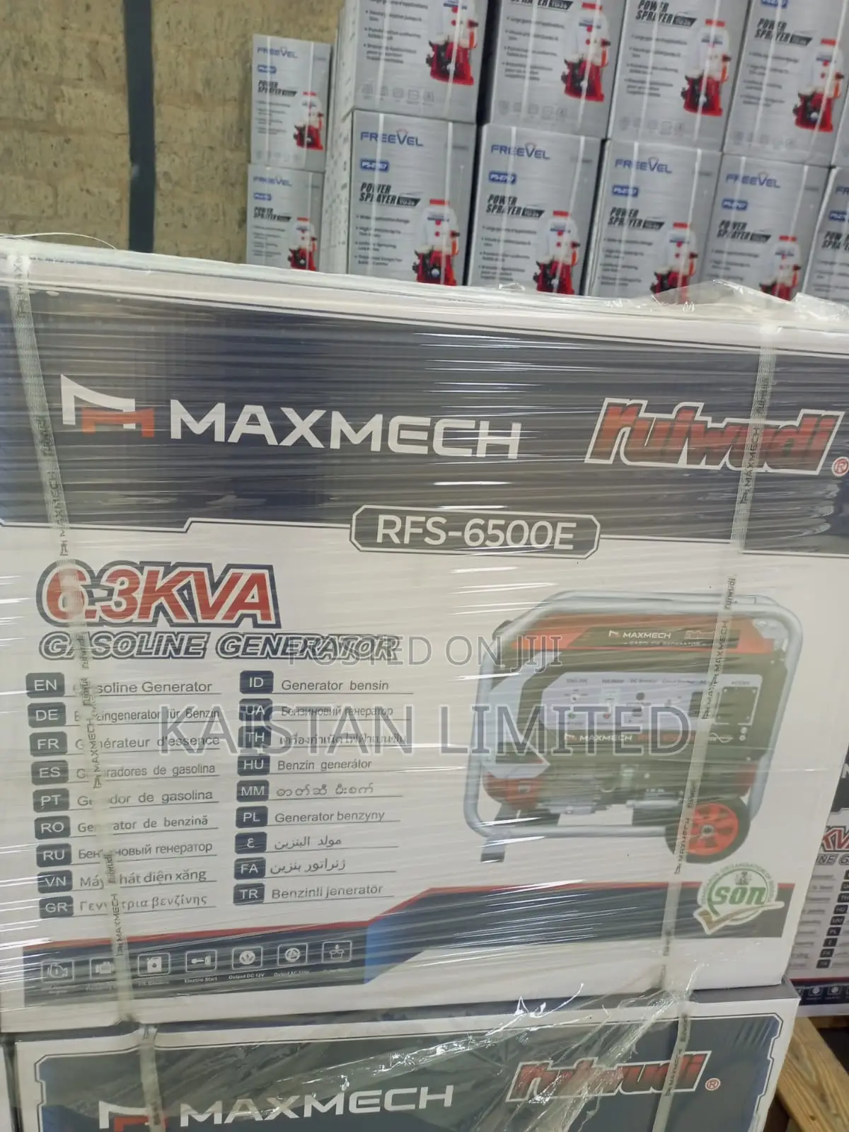 5.5 Kwa Generators 6500e Maxmech