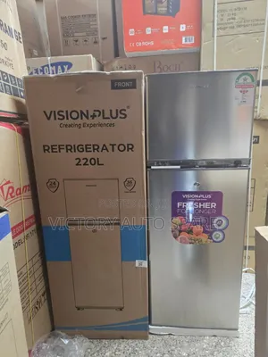 Vision 220litres Double Door Refrigerator