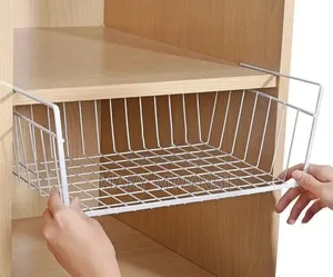Large Capacity Hanging Under Cabinet Wall Wardrobe Storage Basket