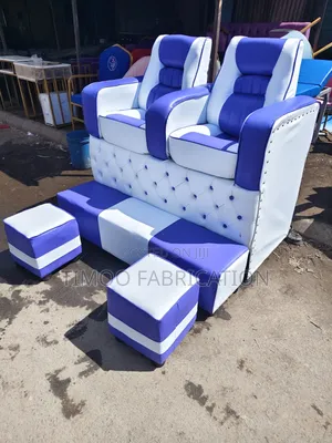 2 in 1 Pedicure Seats With Puff