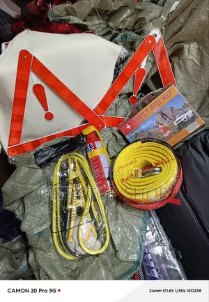 5in1 Car Stuff Always Prepared Premium Roadside Emergency Safety Kit