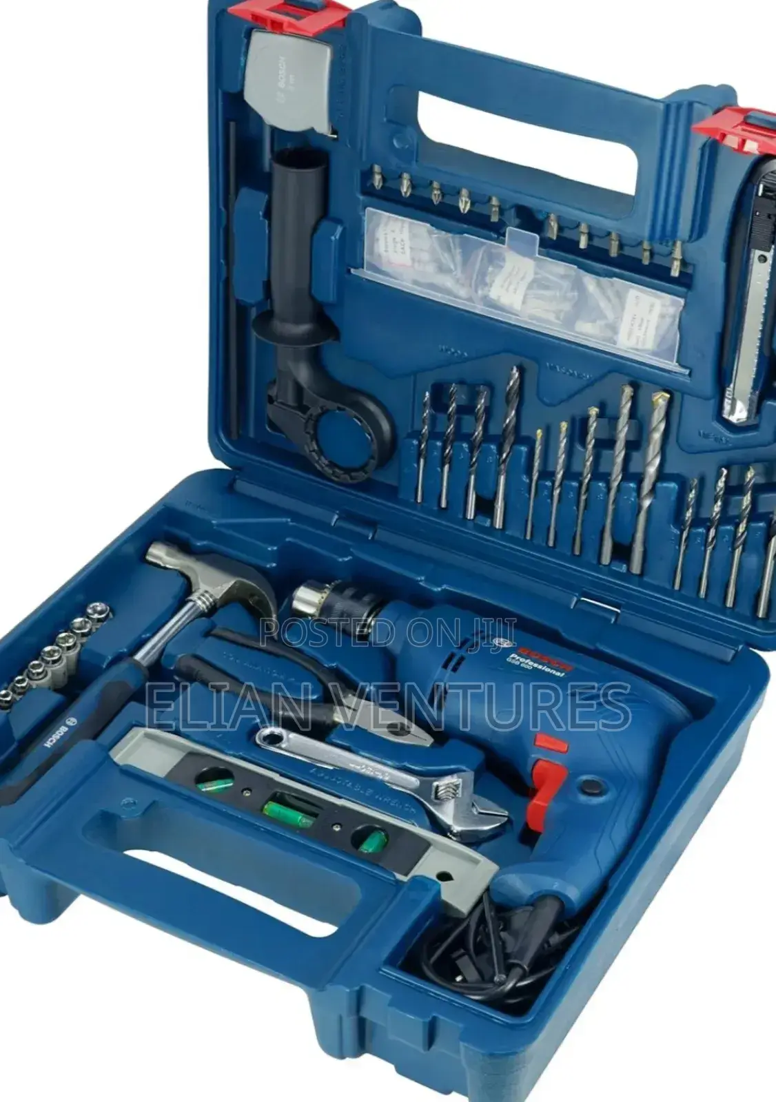 New Bosch Corded Drill Set