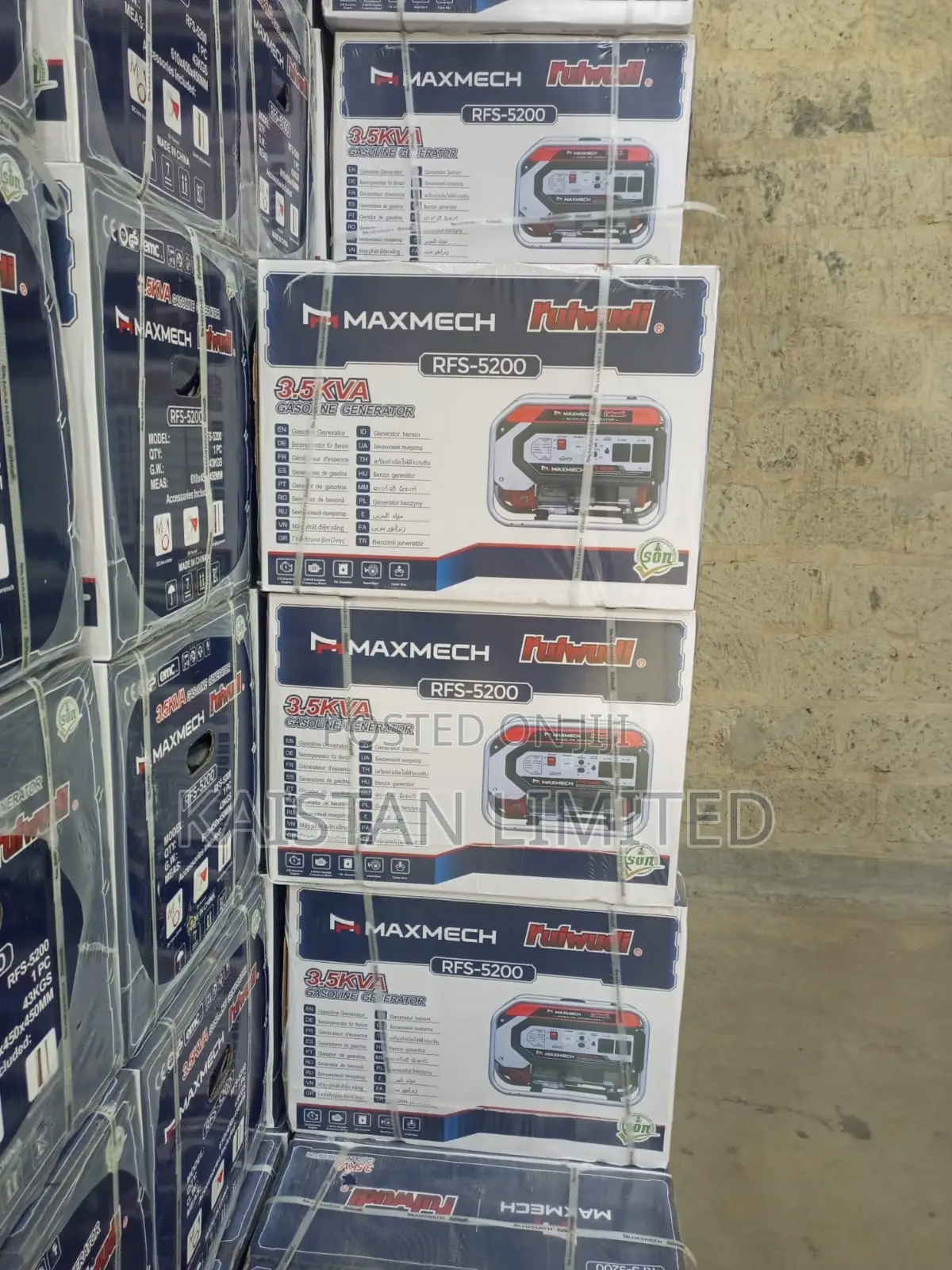 3.8 Kva Petrol Generator 5200 Maxmech