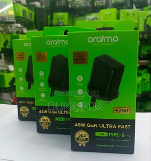 Oraimo 45w Charger Powergun With C to C Cable Fast Charger