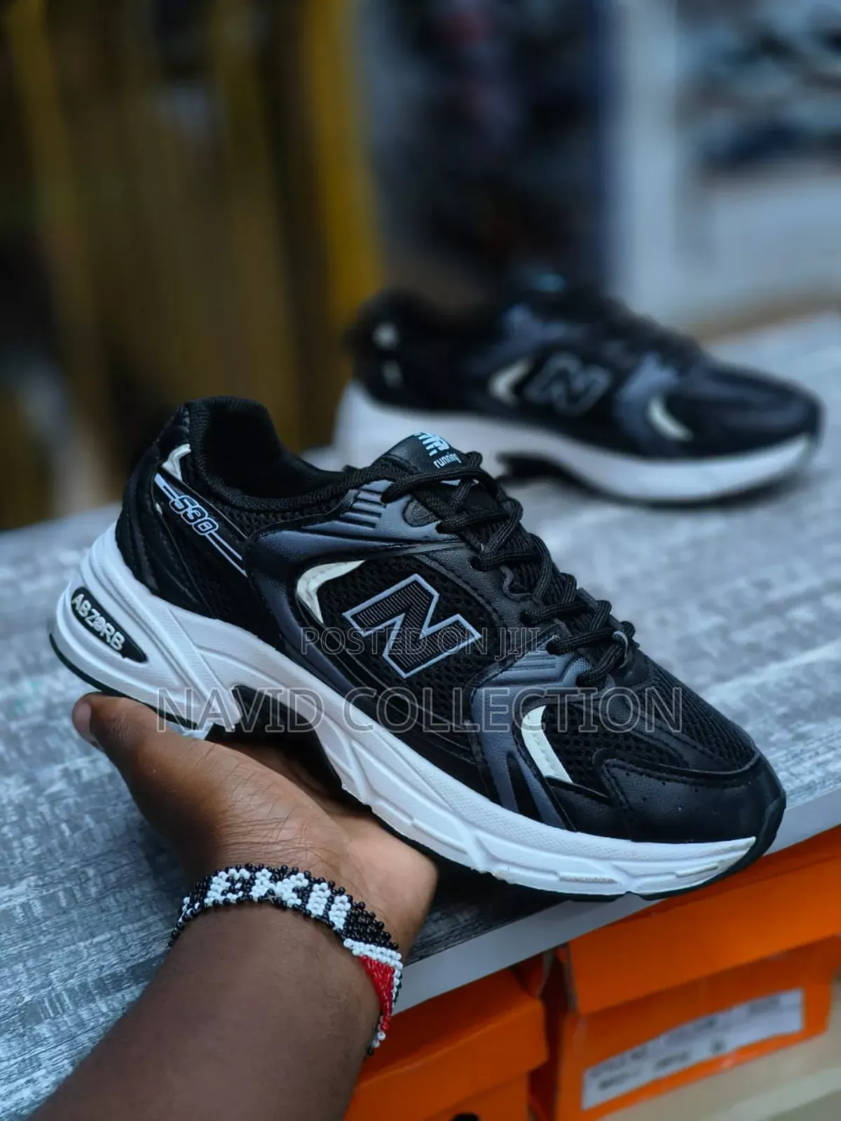 Sneakers Black/Pink