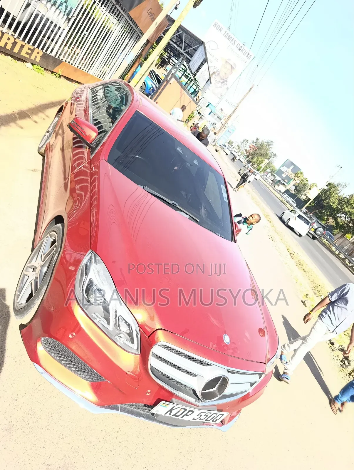 Mercedes-Benz E250 2016 Red