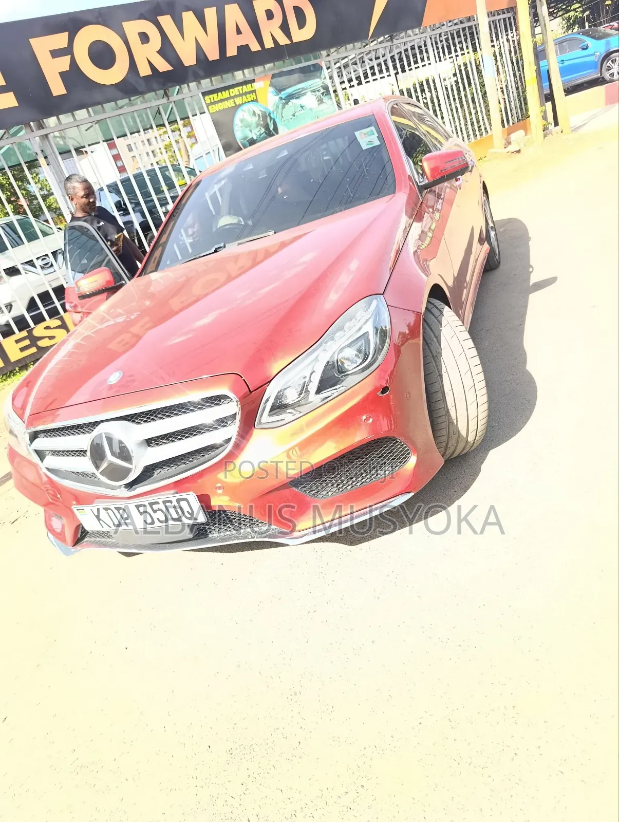 Mercedes-Benz E250 2016 Red