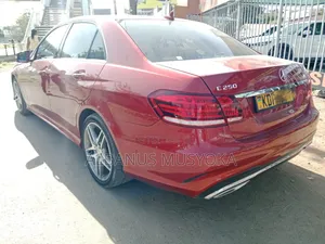 Mercedes-Benz E250 2016 Red