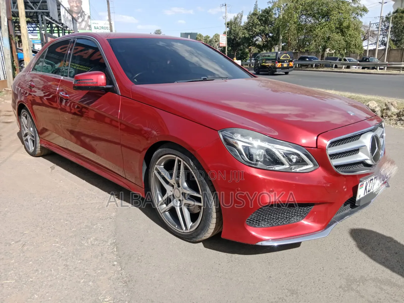 Mercedes-Benz E250 2016 Red