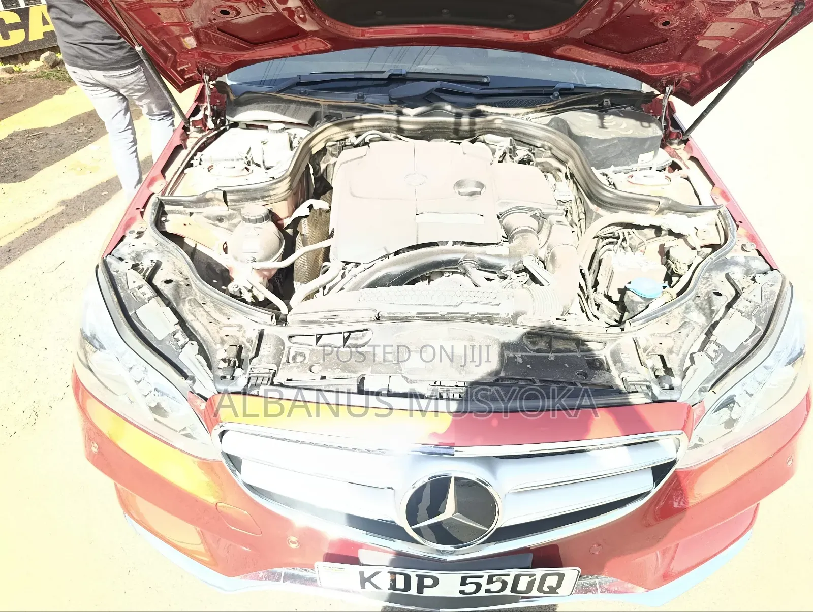 Mercedes-Benz E250 2016 Red