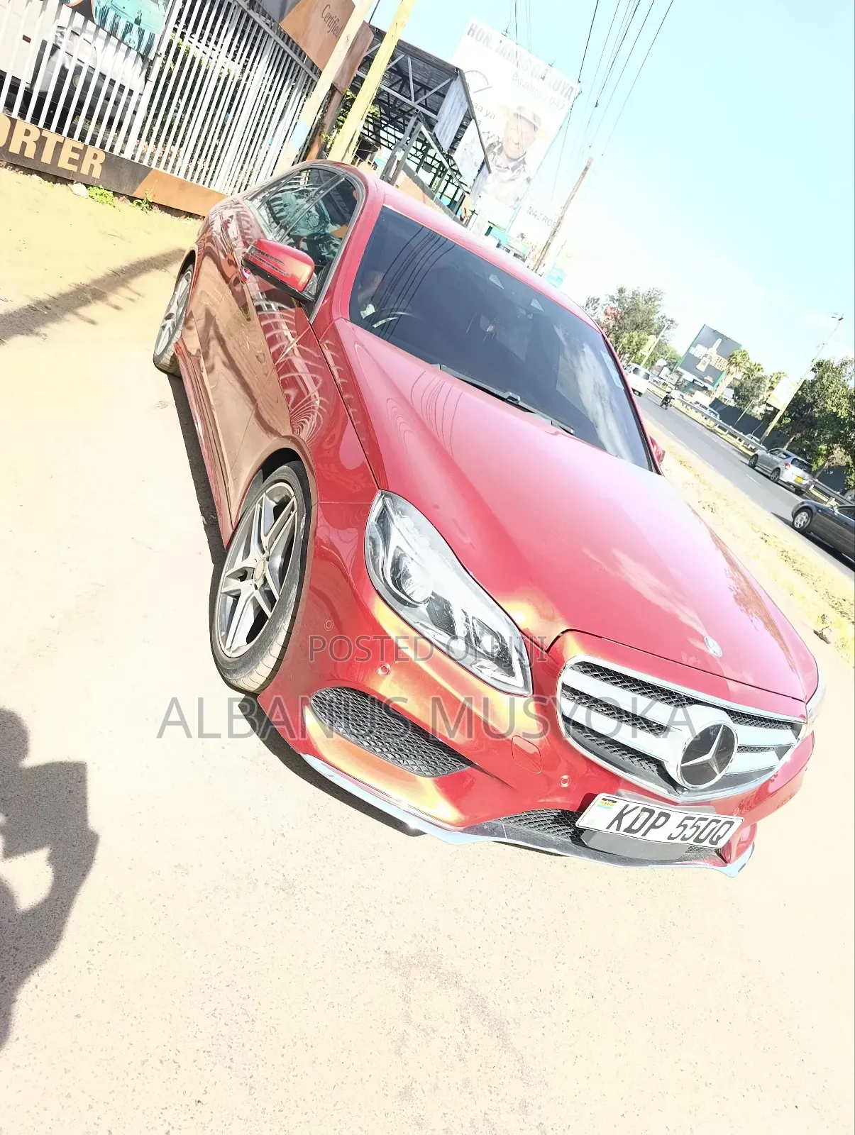 Mercedes-Benz E250 2016 Red