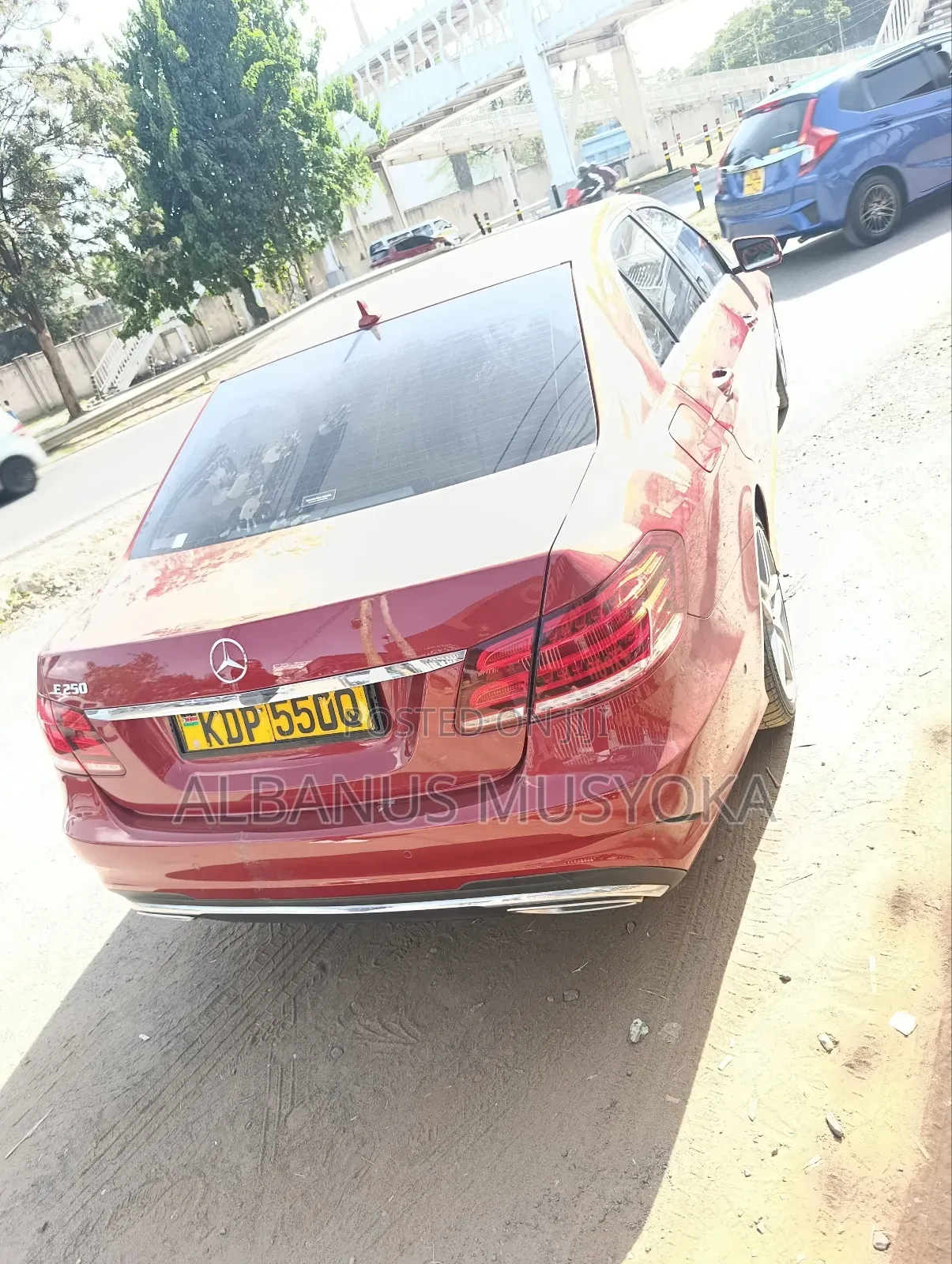 Mercedes-Benz E250 2016 Red