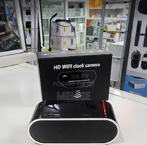 Table Clock1080p Full Hd Wifi Motion Detection Sensor Security