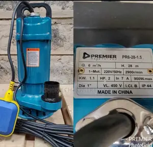 Premier 2 Hp Submersible Water Pump (Model Pr6-28-1.5).