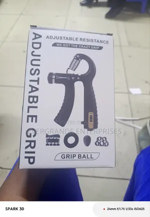 *Adjustable Hand Grip* Adjustable Resistance Band