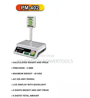 Premier Pm-402 Electronic Price Computing Digital Scale.