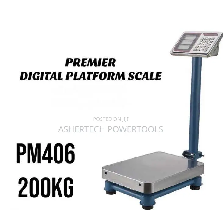 Premier Digital Platform Scale, Model Pm406 200kg