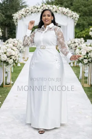 Elegant White Casual Long Dress
