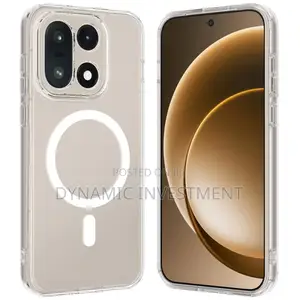 Oneplus 15 5g Transparent/Clear Shockproof Magnetic Back Cover Case