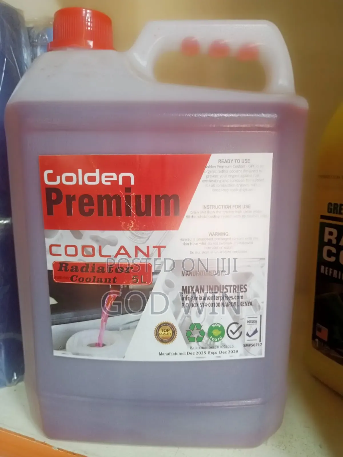 Coolant 5 LTR Red