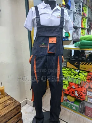 Adjustable Straps Demin Blue Dungaree